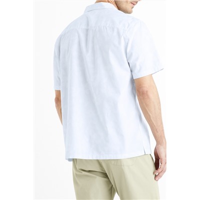 Camisa relax - Celeste