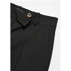 Pantalón recto botón lateral REF. 57026727-LEO-LM