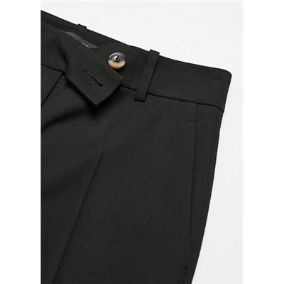 Pantalón recto botón lateral REF. 57026727-LEO-LM