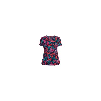 Dickies Xtreme STRETCH Scrubs With Flying Colors Print Top