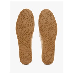 Metallic Leather Espadrille