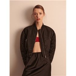 Bomberjacke aus recyceltem Stoff