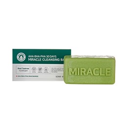 SOME BY MI AHA·BHA·PHA 30 DAYS MIRACLE CLEANSING BAR Очищающее мыло с кислотами 106г