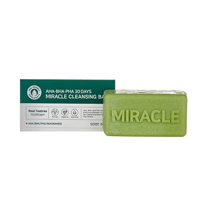 SOME BY MI AHA·BHA·PHA 30 DAYS MIRACLE CLEANSING BAR Очищающее мыло с кислотами 106г