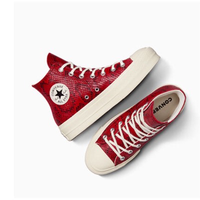 Chuck Taylor All Star Lift Platform Snakeskin Print