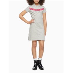 GIRLS POLO A-LINE DRESS