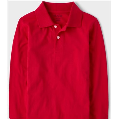 Boys Uniform Soft Jersey Polo