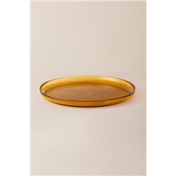 Crocus Servis Tabağı - 28 cm - Amber