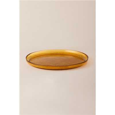 Crocus Servis Tabağı - 28 cm - Amber