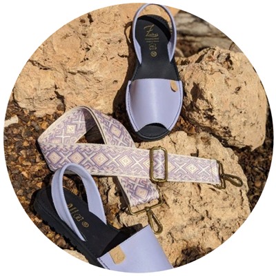 Ab.Zapatos 320-8 PC lila+CINTURON BOLSOS (140)-26 (7)