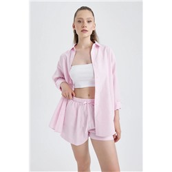 Defacto Coool Oversize Fit Uzun Kollu Gömlek B1303AX23HS