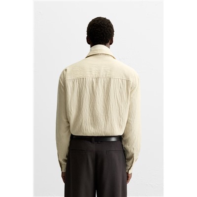CAMISA RAYAS MEZCLA MODAL