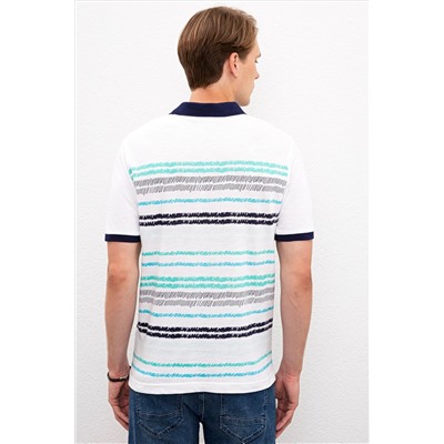 Erkek Mint Polo Yaka Tişört