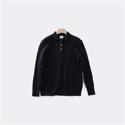 Женский вязаный шерстяной свитер   H&*M