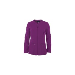 koi Sapphire Four-Way Stretch Scrubs Zipper Jacket