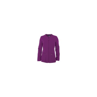 koi Sapphire Four-Way Stretch Scrubs Zipper Jacket
