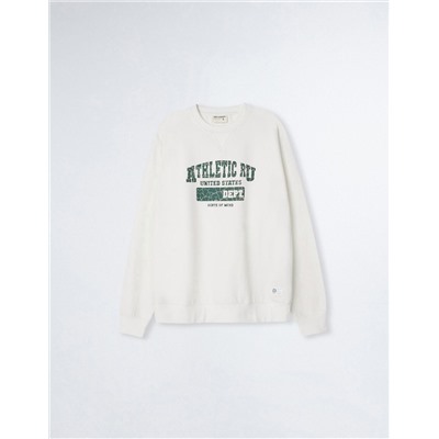 Sweatshirt, Men, White