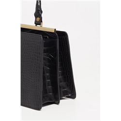 Bolso de piel Ceci Negro