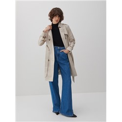 Trenchcoat mit Gürtel