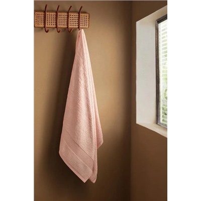 Clarette Banyo Havlusu - Pembe - 90x150 cm