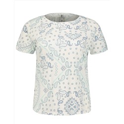 Damen T-Shirt - Paisleymuster
