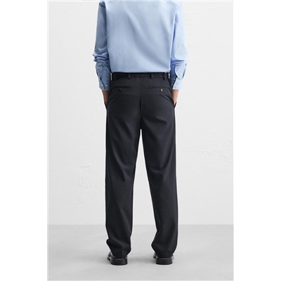 PANTALÓN STRAIGHT FIT CON LANA