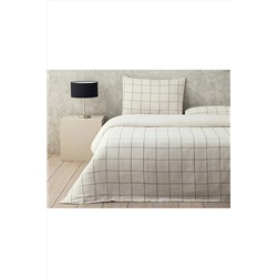 English Home Graph İpliği Boyalı Çift Kişilik Nevresim Takımı Antrasit TYCXT2V1EN169964530146555