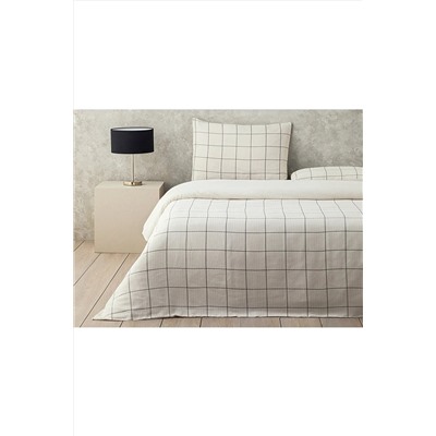 English Home Graph İpliği Boyalı Çift Kişilik Nevresim Takımı Antrasit TYCXT2V1EN169964530146555