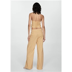 Pantalón lyocell cordón ajustable