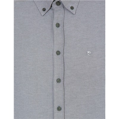 Haki Slim Fit Oxford Gömlek