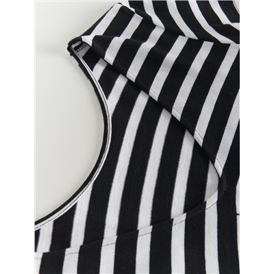 Asymmetric midi dress