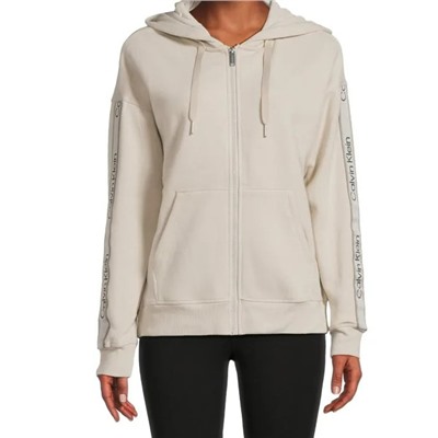 Calvin Klein Logo Tape Zip Hoodie