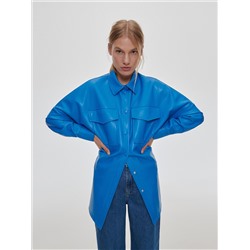Hemdjacke aus Kunstleder