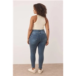 Mavi Yüksek Bel Esnek Skinny Jeans TBBAW23JE00003