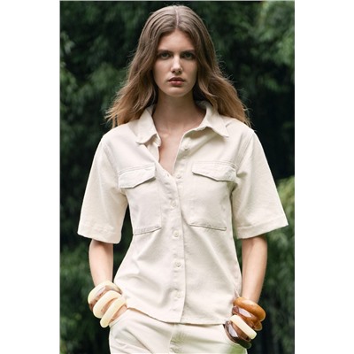 ZW COLLECTION DENIM SHIRT