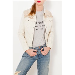 Chaqueta vaquera Crudo