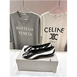 Женские балетки с анималистичным принтом Jimm*y Cho*o