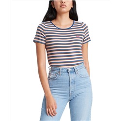 Levi's Women's Honey Ribbed Logo T-Shirt