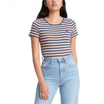 Levi's Women's Honey Ribbed Logo T-Shirt