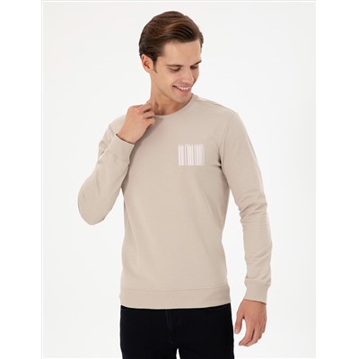 Erkek Taş Sweatshirt