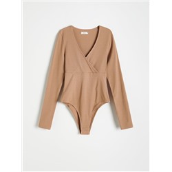 Body Aus Ripp-Jersey