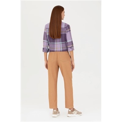 Kadın Camel Jean Pantolon
