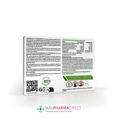 ArkoPharma ArkoRelax Cannabis Sativa 30 comprimés