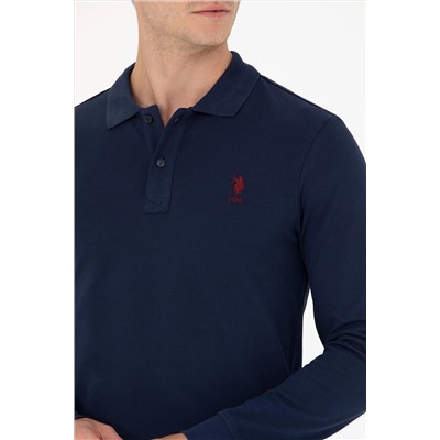 Erkek Lacivert Basic Sweatshirt