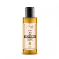 LUSTER Peach &amp; Honey Harbal Face Wash Гель для умывания с экстрактом персика и мёдом 110мл