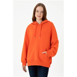 Kadın Turuncu Sweatshirt