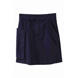 Falda recta Azul marino