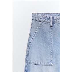 TRF CARGO MID-RISE JEANS
