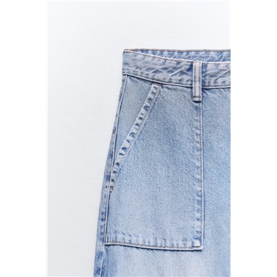 TRF CARGO MID-RISE JEANS