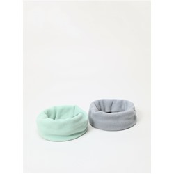 PACK OF 2 FAUX FLEECE NECK WARMERS
